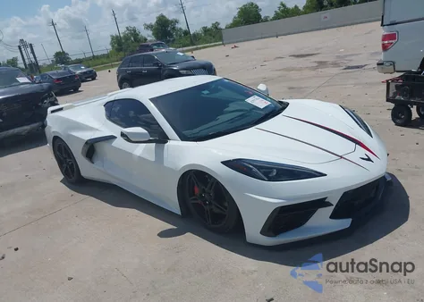 2023 Chevrolet Corvette Stingray Rwd 1Lt из США, поврежденный, VIN 1G1YA2D48P5100488